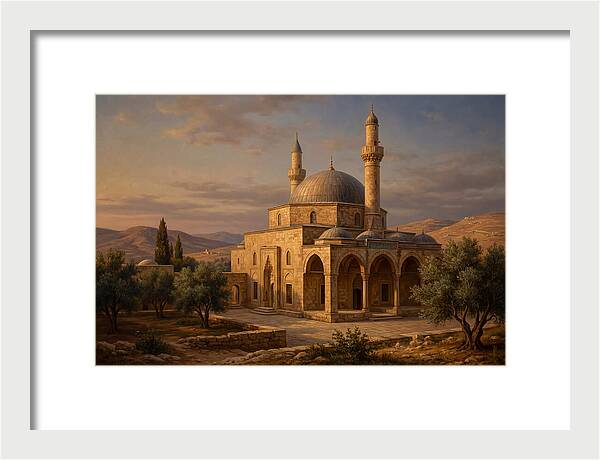 Twilight Tranquility At The Mosque