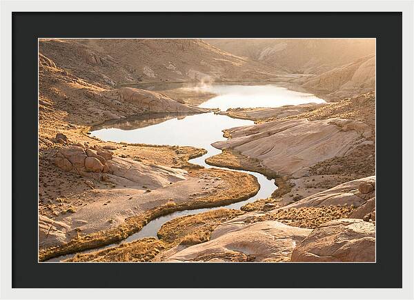 Twin Lakes Embraced By Natures Flow