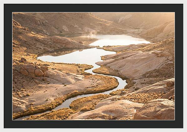 Twin Lakes Embraced By Natures Flow