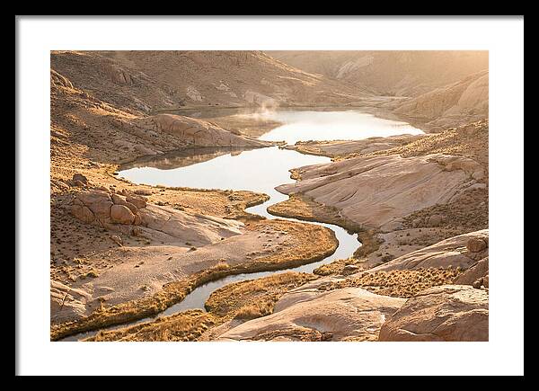 Twin Lakes Embraced By Natures Flow