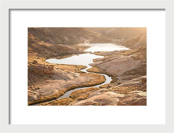 Twin Lakes Embraced By Natures Flow