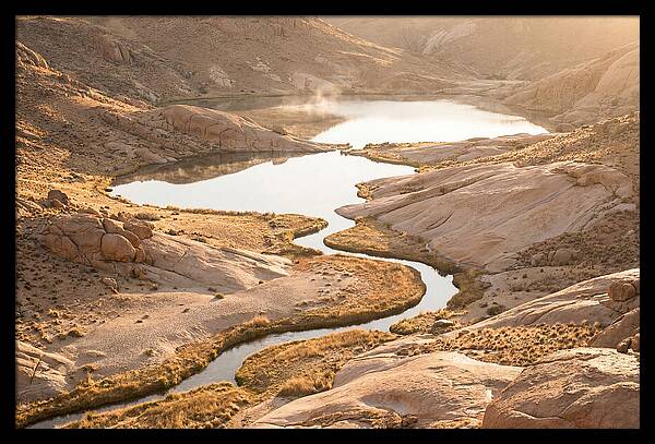 Twin Lakes Embraced By Natures Flow