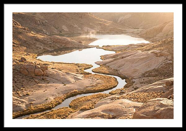 Twin Lakes Embraced By Natures Flow