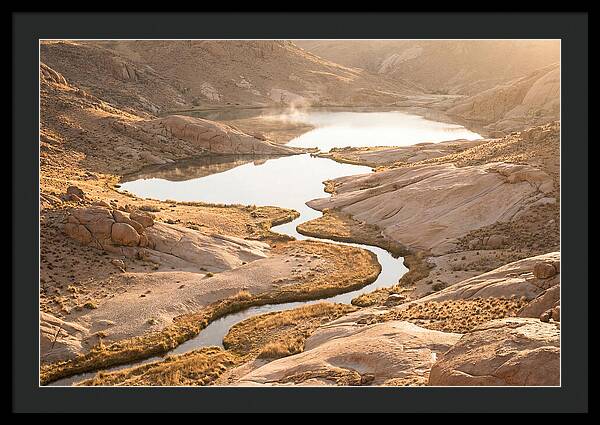 Twin Lakes Embraced By Natures Flow