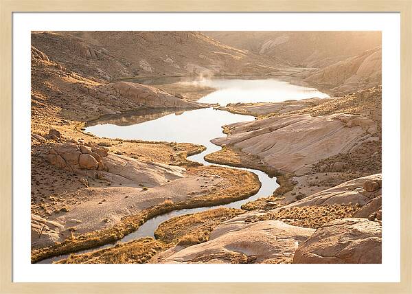 Twin Lakes Embraced By Natures Flow