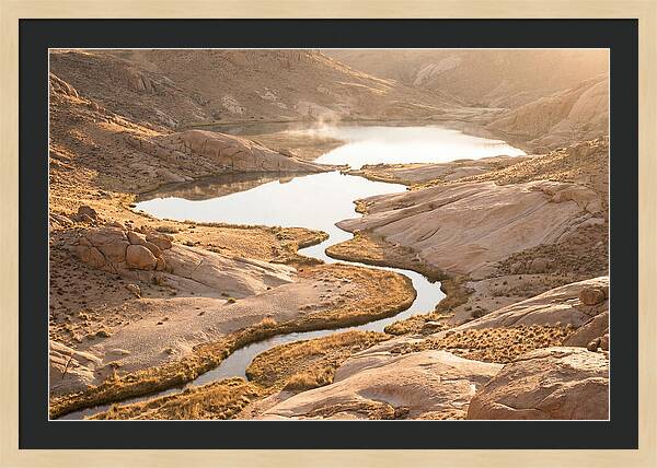 Twin Lakes Embraced By Natures Flow