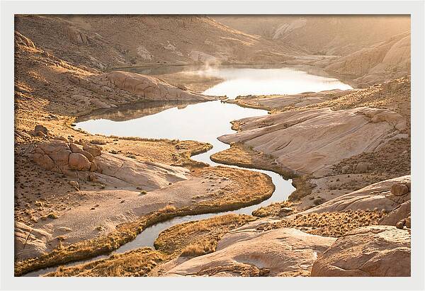 Twin Lakes Embraced By Natures Flow