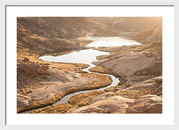 Twin Lakes Embraced By Natures Flow