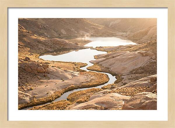 Twin Lakes Embraced By Natures Flow