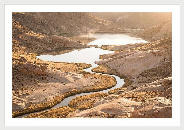 Twin Lakes Embraced By Natures Flow