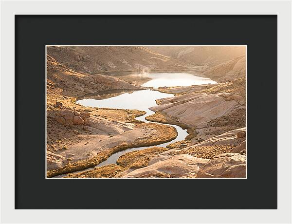 Twin Lakes Embraced By Natures Flow