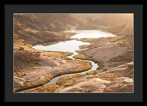 Twin Lakes Embraced By Natures Flow