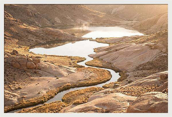 Twin Lakes Embraced By Natures Flow