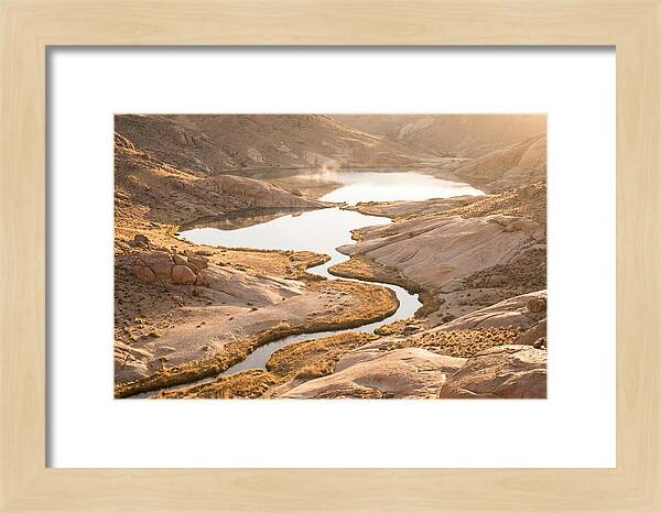 Twin Lakes Embraced By Natures Flow