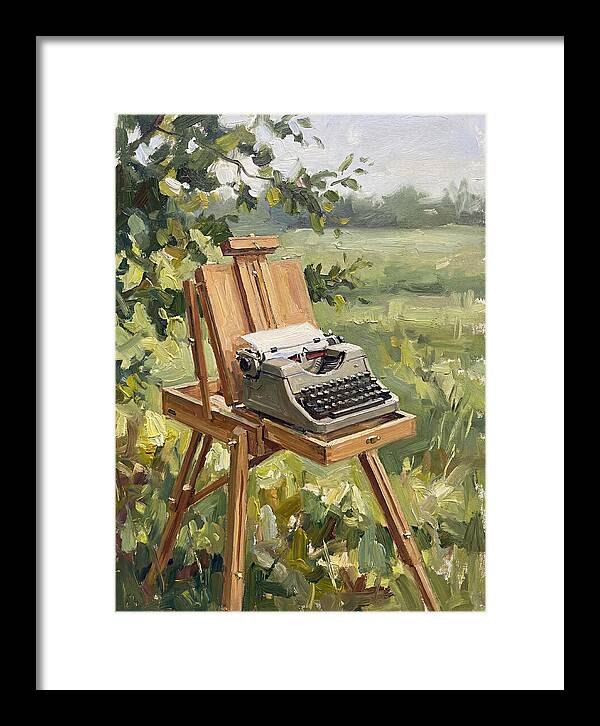 Typewriter In Nature