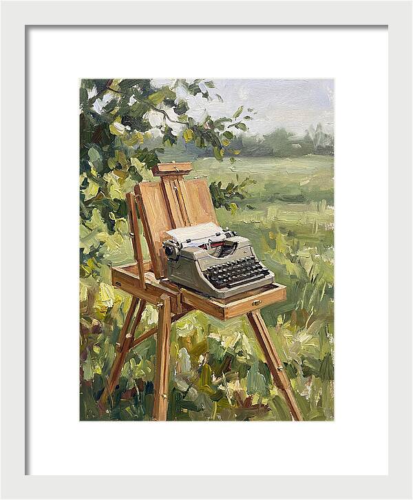Typewriter In Nature