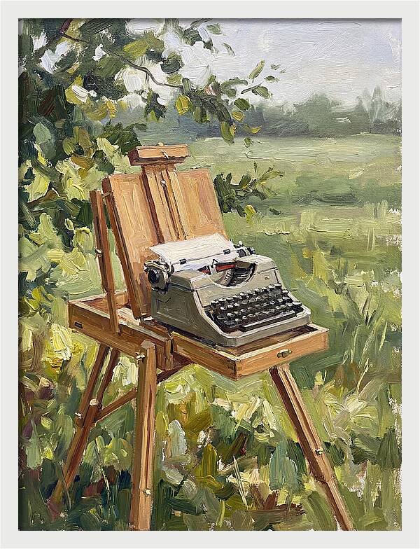 Typewriter In Nature