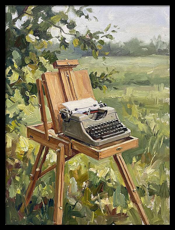 Typewriter In Nature
