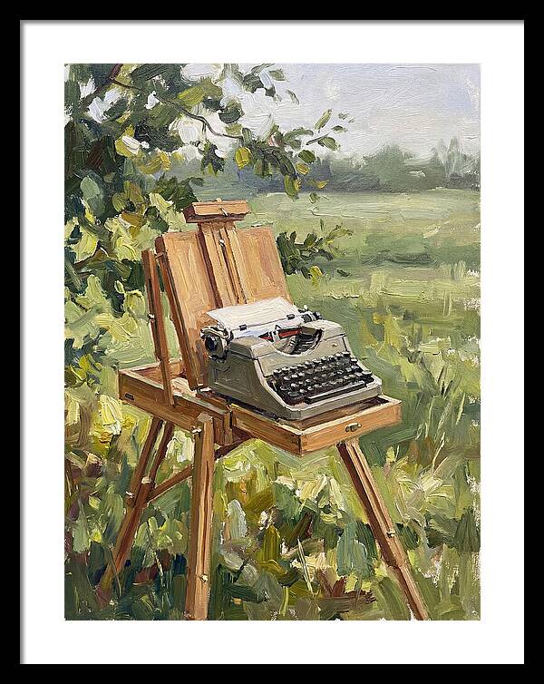 Typewriter In Nature