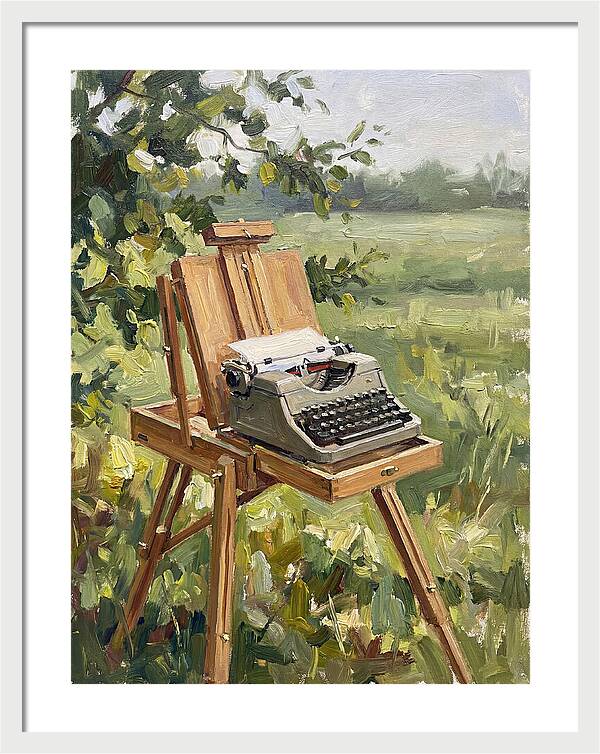 Typewriter In Nature