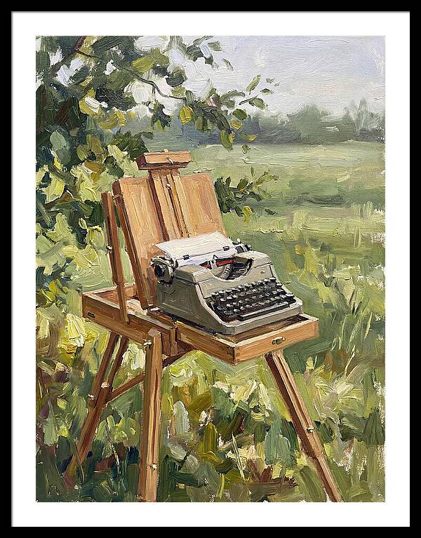 Typewriter In Nature