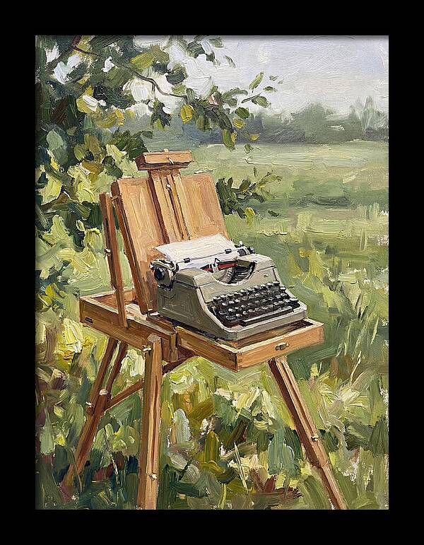 Typewriter In Nature