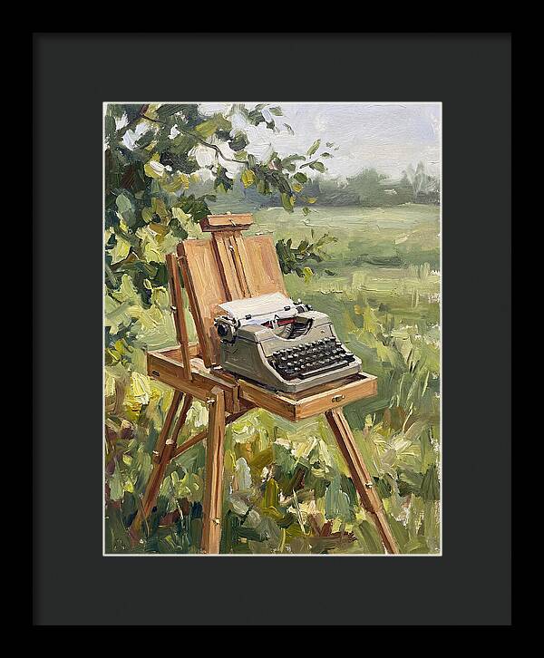 Typewriter In Nature