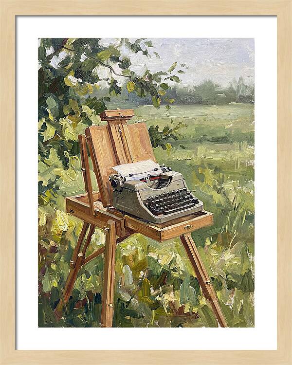 Typewriter In Nature