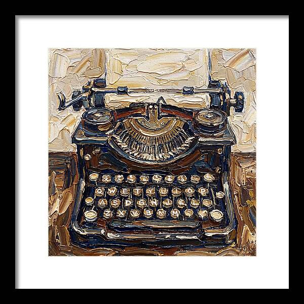 Typewriter In Textured Glory