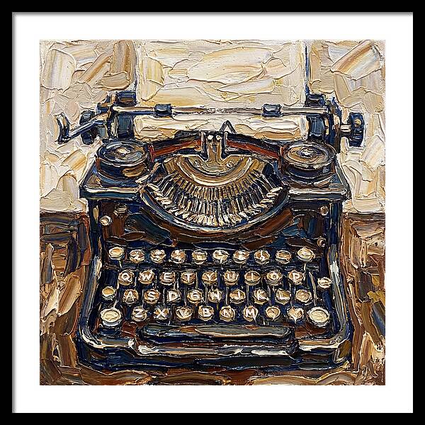 Typewriter In Textured Glory