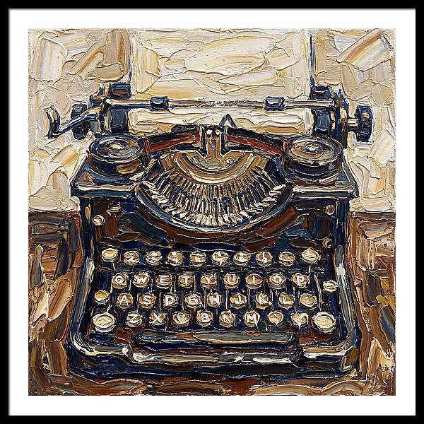 Typewriter In Textured Glory