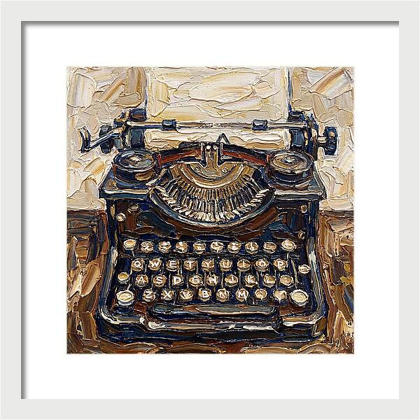 Typewriter In Textured Glory