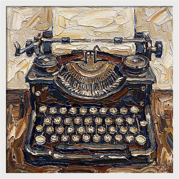 Typewriter In Textured Glory