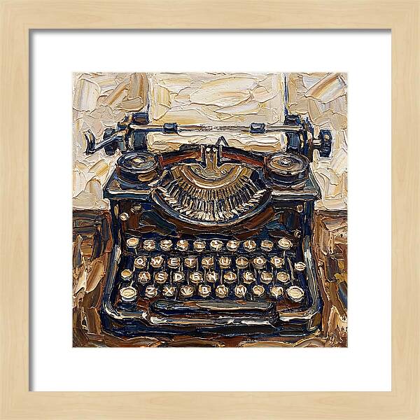 Typewriter In Textured Glory