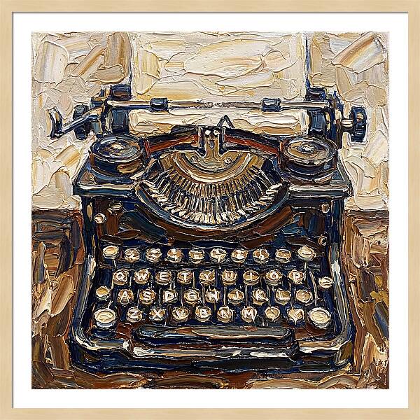 Typewriter In Textured Glory