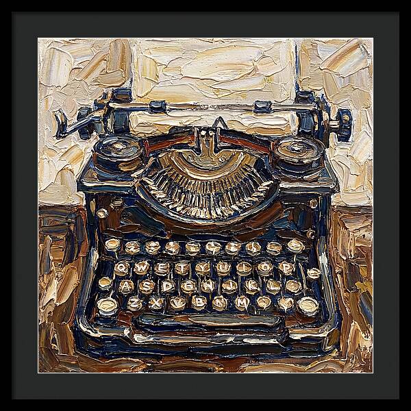 Typewriter In Textured Glory