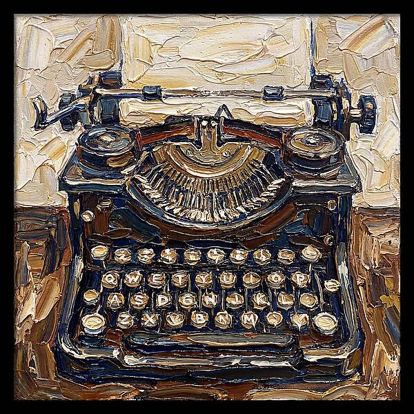 Typewriter In Textured Glory
