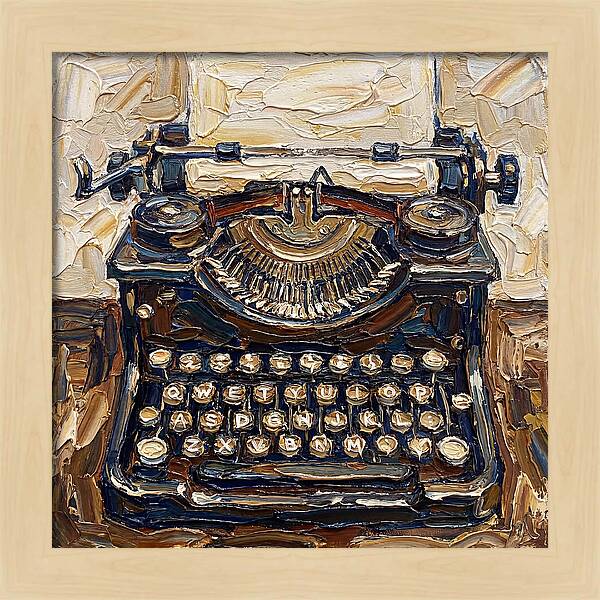 Typewriter In Textured Glory