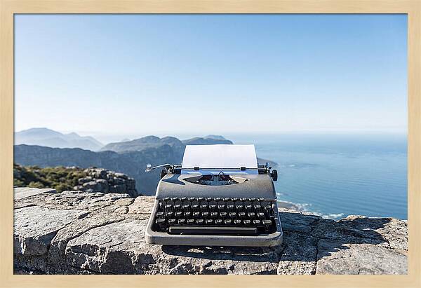 Typewriter On The Edge