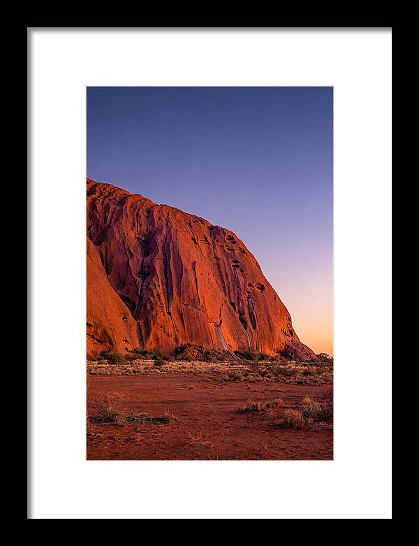 Uluru At Dawn