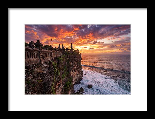 Uluwatu Temple At Sunset