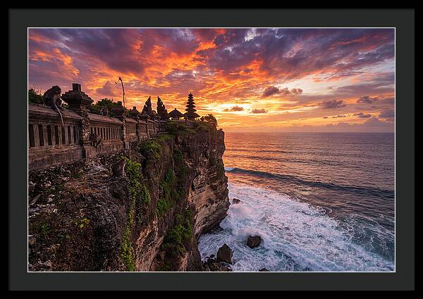 Uluwatu Temple At Sunset
