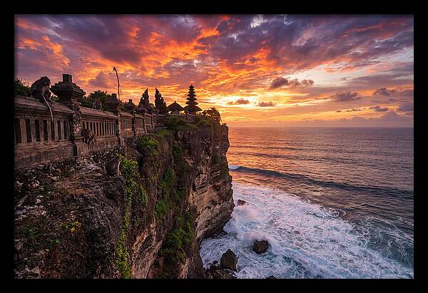 Uluwatu Temple At Sunset