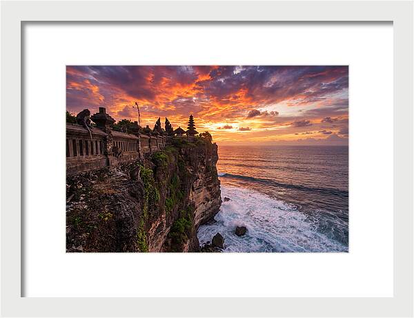 Uluwatu Temple At Sunset