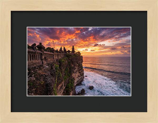 Uluwatu Temple At Sunset