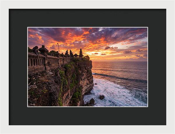 Uluwatu Temple At Sunset