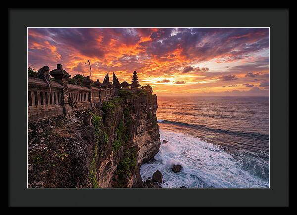 Uluwatu Temple At Sunset