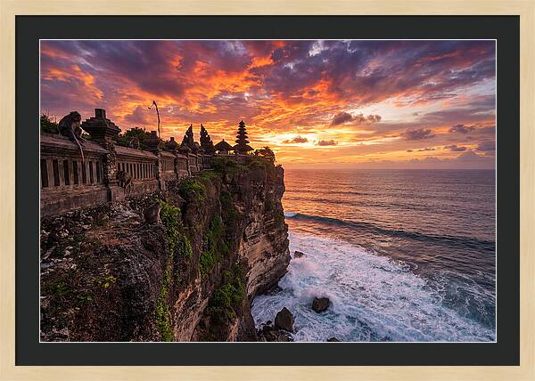 Uluwatu Temple At Sunset