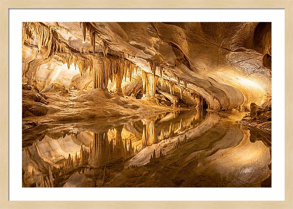 Underground Cavern Reflections