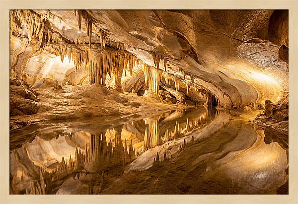 Underground Cavern Reflections
